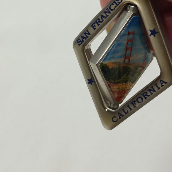 VNT San Francisco California Souvenir Spinner Keychain Keyring Trolley & Bridge - Picture 8 of 10